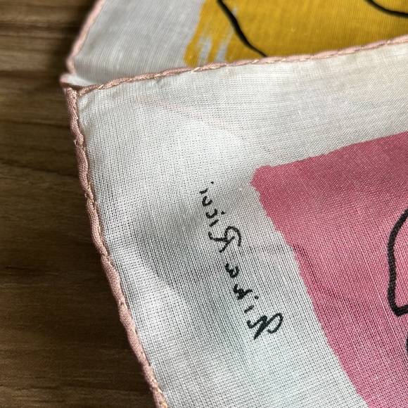 VTG Nina Ricci Rose Scarf - Picture 5 of 5